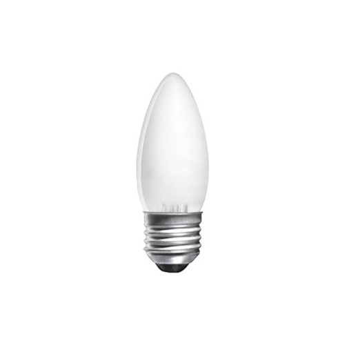 Лампочка Electrum C37 40W  E27 мат. (A-IC-0385)