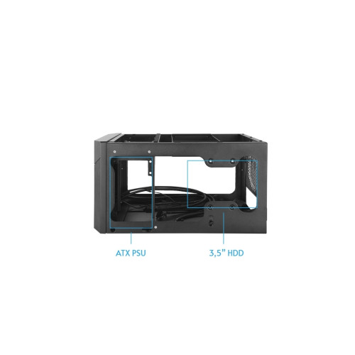 Корпус Chieftec PRO CUBE MINI (CN-01B-OP)