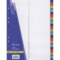 Роздільник сторінок BUROMAX numeric, 31 dividers (BM.3216)