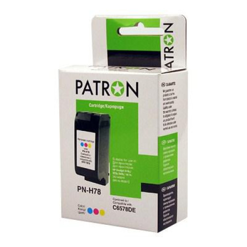 Картридж PATRON для HP PN-H78 COLOUR (C6578DE) (CI-HP-C6578DE-C-PN)