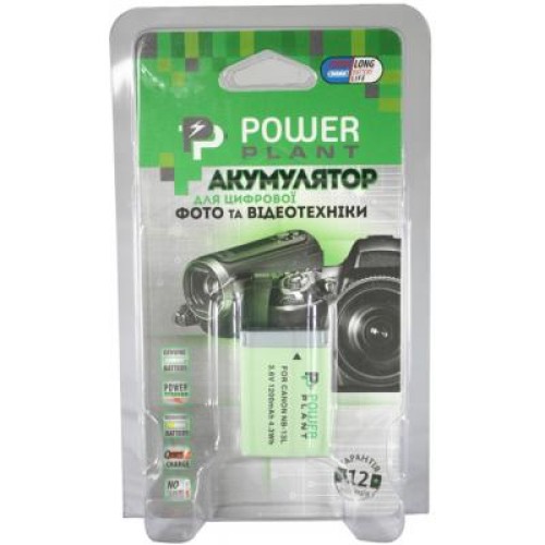 Акумулятор до фото/відео PowerPlant Canon NB-13L (DV00DV1403)