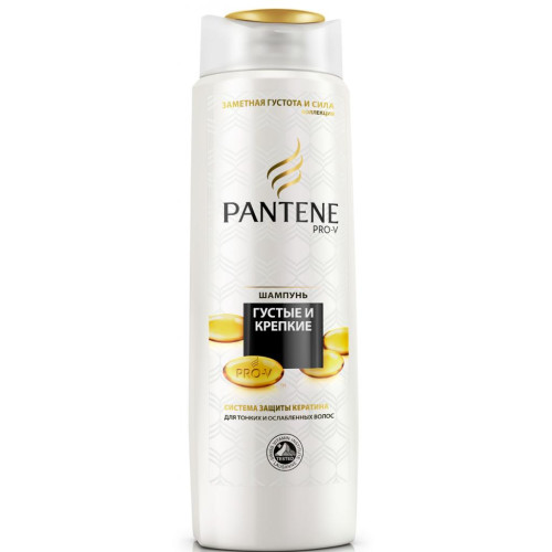 Шампунь Pantene Густые и крепкие 400 мл (5000174651249)