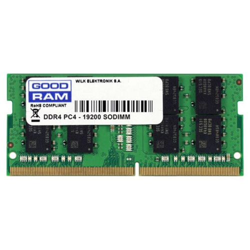 Модуль пам'яті для ноутбука SoDIMM DDR4 2666 MHz Goodram (GR2666S464L19/16G)