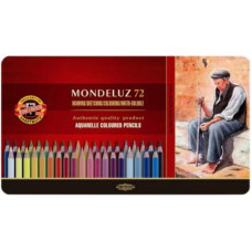Олівці кольорові Koh-i-Noor Mondeluz акварельні 72 кольорів (372707)