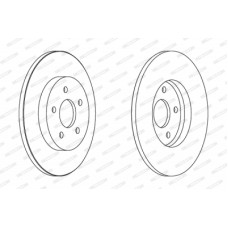 Гальмівний диск FERODO DDF1126
