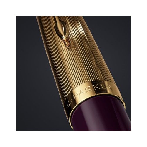 Ручка пір'яна Parker PARKER 51 Premium Plum GT  FP18 F (57 111)