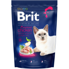 Сухий корм для кішок Brit Premium by Nature Cat Sterilised 1.5 кг (8595602553150)