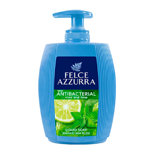 Рідке мило Felce Azzurra Antibacterico Mint & Lime 300 мл (8001280024269)