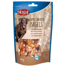Ласощі для собак Trixie Premio Lamb Chicken Bagles кільця ягня/курка 100 г (4011905317076)