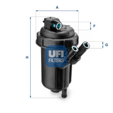 Фільтр паливний UFI 55.116.00