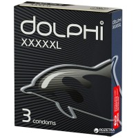 Презервативи Dolphi XXXXXL 3 шт. (4820144770777)