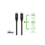 Дата кабель USB4 USB-C to USB-C 0.8m 40Gbps 100W Black Belkin (INZ001BT0.8MBK)