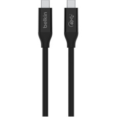 Дата кабель USB4 USB-C to USB-C 0.8m 40Gbps 100W Black Belkin (INZ001BT0.8MBK)