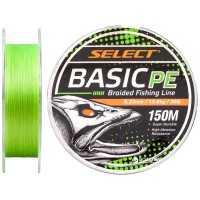 Шнур Select Basic PE 150m Light Green 0.26mm 45lb/20.8kg (1870.18.71)