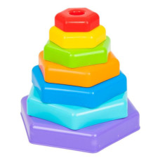 Розвиваюча іграшка Tigres Райдужна пірамідка (39354)