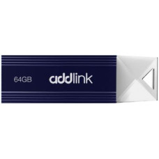 USB флеш накопичувач AddLink 64GB U12 Dark Blue USB 2.0 (ad64GBU12D2)