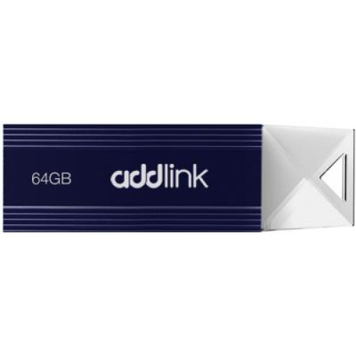 USB флеш накопичувач AddLink 64GB U12 Dark Blue USB 2.0 (ad64GBU12D2)