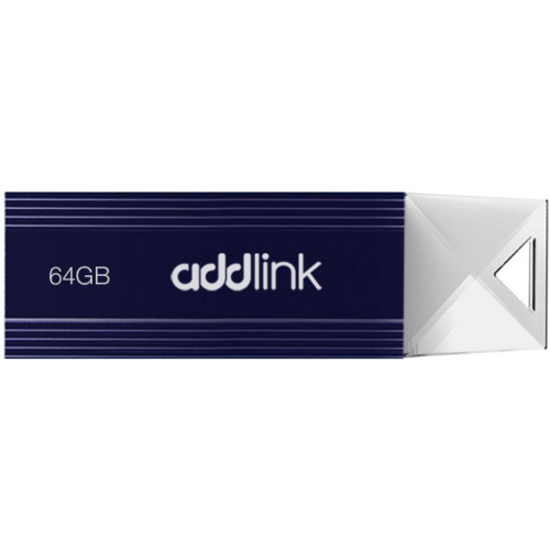 USB флеш накопичувач AddLink 64GB U12 Dark Blue USB 2.0 (ad64GBU12D2)