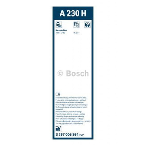 Щітка склоочисника Bosch 3 397 006 864