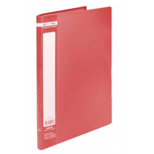 Папка з файлами Buromax Jobmax 20 sheets A4, red (BM.3605-05)
