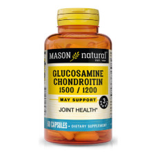 Вітамінно-мінеральний комплекс Mason Natural Глюкозамін Хондроітин, Glucosamine Chondroitin, 60 капсул (MAV13031)