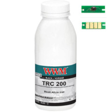 Тонер Ricoh Aficio SP200, 90г Black, chip WWM (TC-Ricoh-SP200-90-WWM)