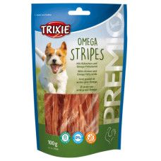 Ласощі для собак Trixie Premio Omega Stripes курка 100 г (4011905315362)