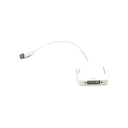 Перехідник mini DisplayPort (Thunderbolt) to DisplayPort, HDMI, DVI 0.2 PowerPlant (CA911097)