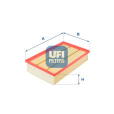 Повітряний фільтр для автомобіля UFI 30.155.00