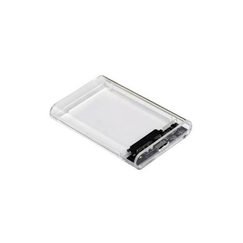 Кишеня зовнішня AgeStar 2.5", USB 3.2, 12.5 mm /15 mm HDD/SSD Transparent (3UB2P6 (Transparent))