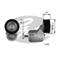 Ролик натягувача ременя Gates T38414