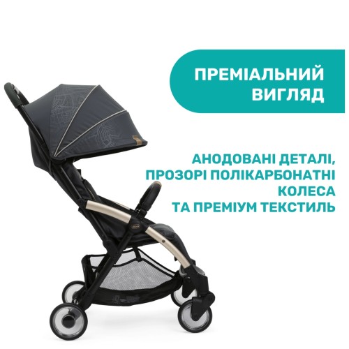 Коляска Chicco Goody Plus Stroller чорна (79877.57)