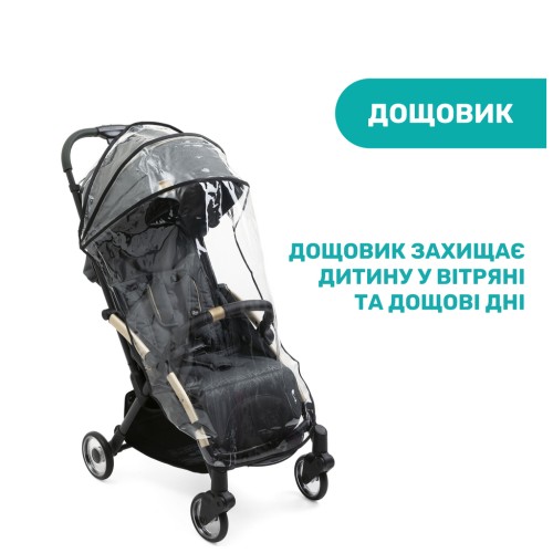 Коляска Chicco Goody Plus Stroller чорна (79877.57)