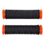 Гріпси Bravvos L122 мм FL-424 Black/Orange (GRI-332)