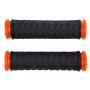 Гріпси Bravvos L122 мм FL-424 Black/Orange (GRI-332)