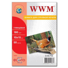 Папір WWM 10x15 (G180.F50/ G180.F50/С)