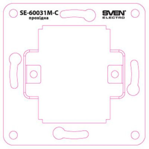 ТВ розетка Sven SE-60031M-C cream (7100012)