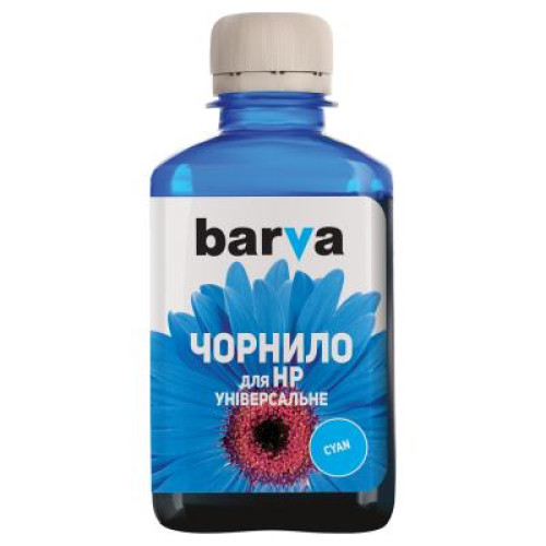 Чорнило Barva HP Universal №2 CYAN 180г (HU2-227)