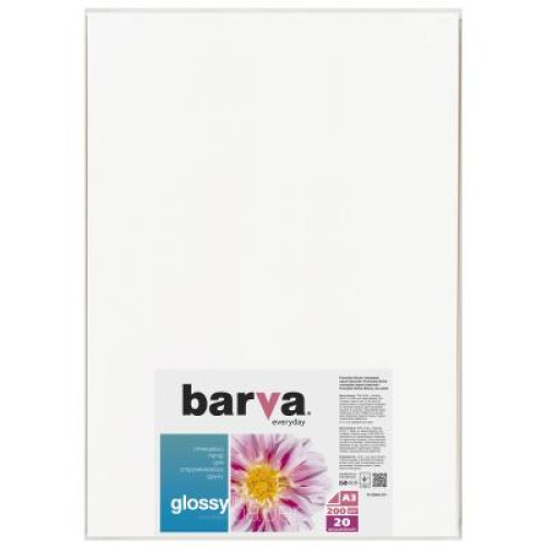 Папір Barva A3 Everyday Glossy 200г, 20л (IP-CE200-279)