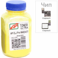 Тонер HP CLJ Pro M452/477 60г Yellow +chip AHK (3202787)