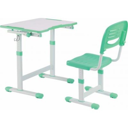 Парта зі стільцем FunDesk Piccolino II Green