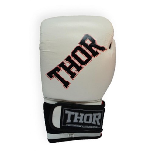 Боксерські рукавички Thor Ring Star 16oz White/Red/Black (536/01(PU)WHITE/RED/BLK 16 oz.)