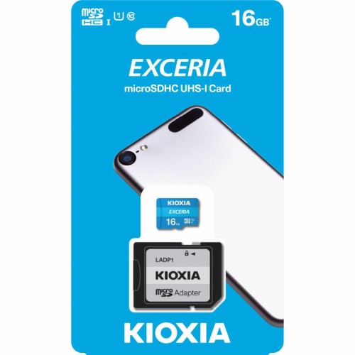 Карта пам'яті Kioxia 16GB microSDHC class 10 UHS-I Exceria (LMEX1L016GG2)