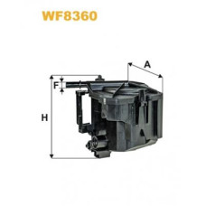 Фільтр паливний Wixfiltron WF8360