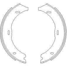 Гальмівні колодки REMSA 4745.00