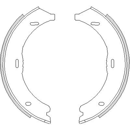 Гальмівні колодки REMSA 4745.00