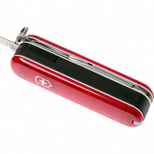 Ніж Victorinox NailClip 580 Transparent Red (0.6463.T)