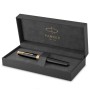 Ручка пір'яна Parker SONNET 17 Black Lacquer GT  FP F (86 015)