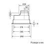 Витяжка кухонна Siemens LB55565