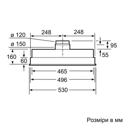 Витяжка кухонна Siemens LB55565